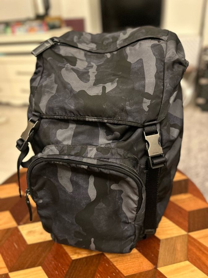 Prada 迷彩背包 背囊 backpack-2