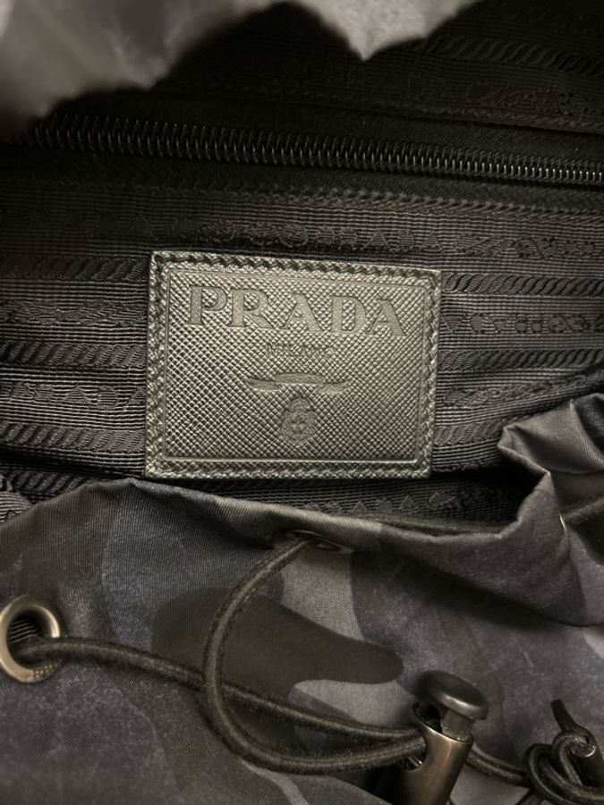 Prada 迷彩背包 背囊 backpack-8
