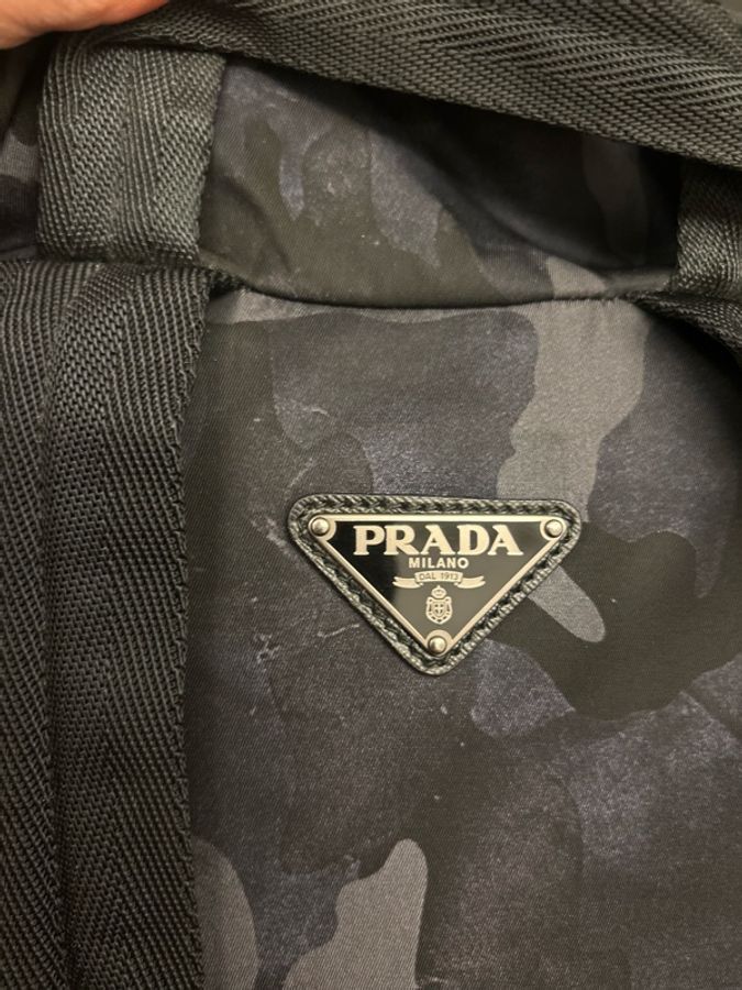 Prada 迷彩背包 背囊 backpack-9