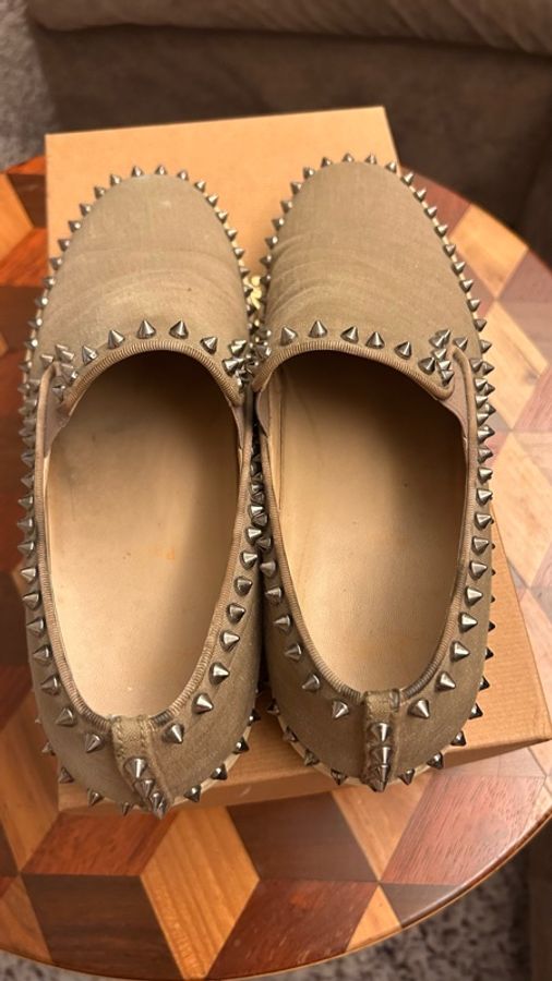 Christian Louboutin 窩釘帆布鞋-5