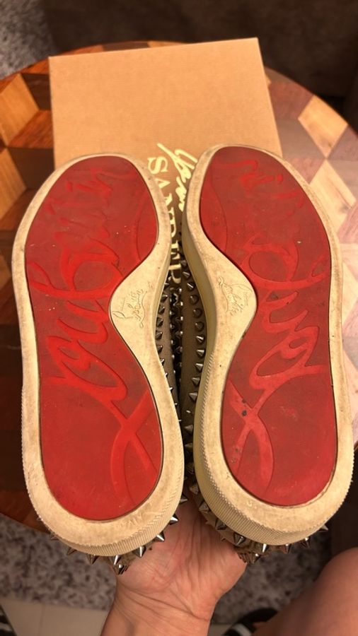 Christian Louboutin 窩釘帆布鞋-6