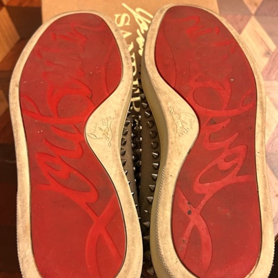 Christian Louboutin 窩釘帆布鞋-10