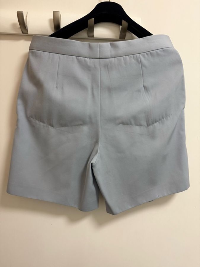 Louis Vuitton pleated wool tailored shorts 42 短褲-3
