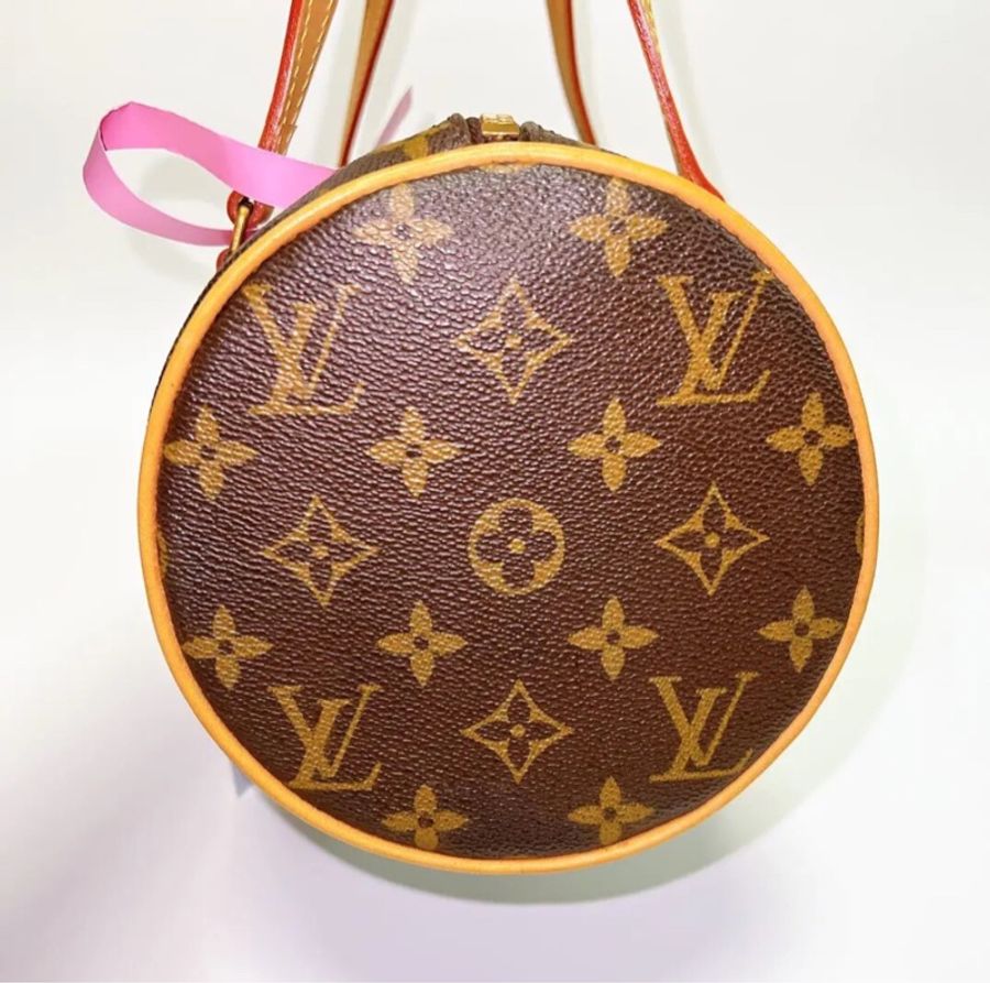 【Vintage 界的常青樹🌲超便宜拿下😍】LV Papillon中古 巴比龍 30 老花 圓筒包-2