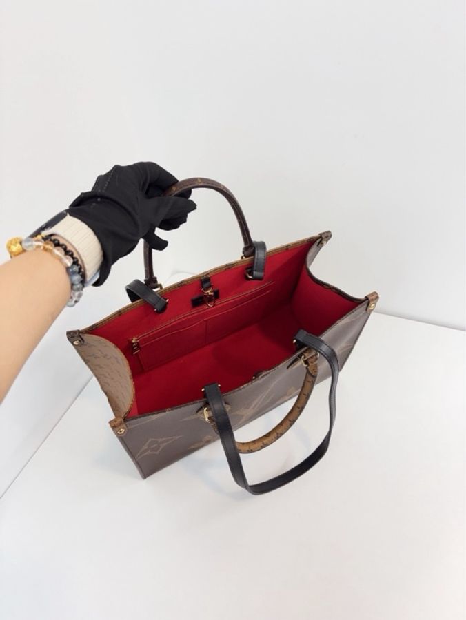 👜LV路易威登|老花onthego|中號|98新芯片款-8
