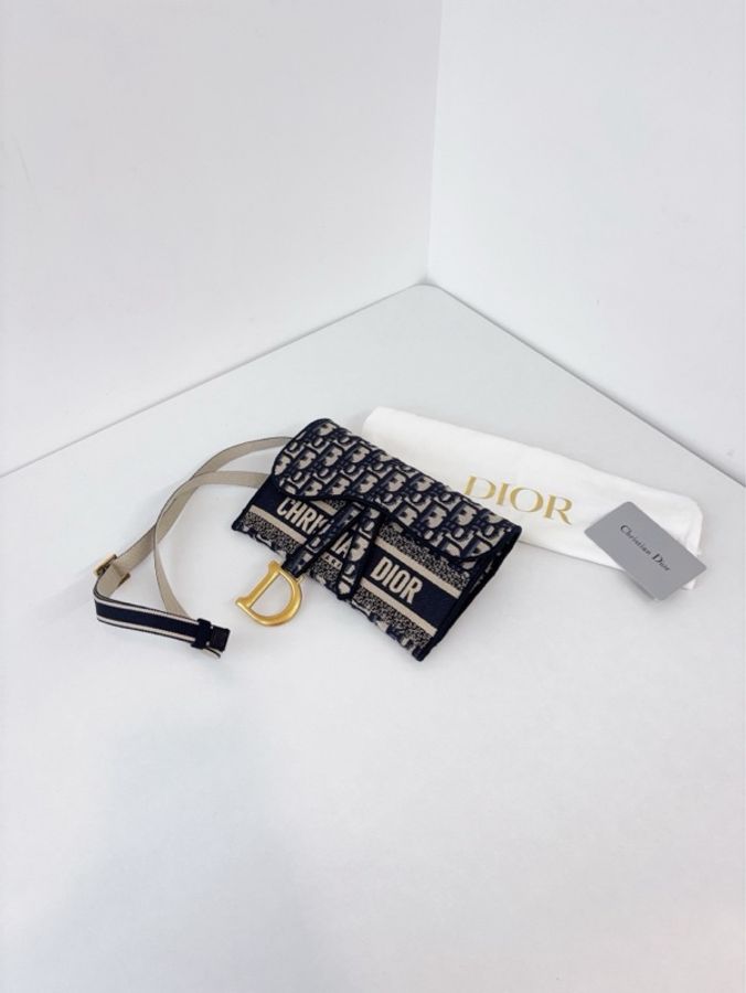 ✨Dior迪奧｜Oblique 老花馬鞍腰包 腰帶/胸包/斜挎 woc｜閒置新2020年-5