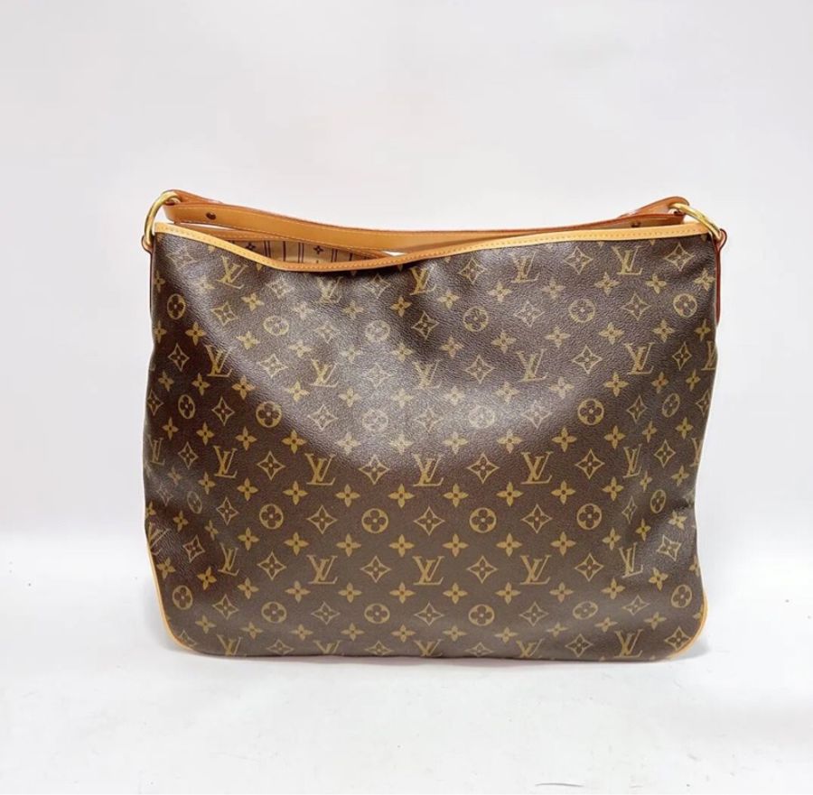 【LV 新晉網紅Delightful🙌🏻大包又開始火起來了🔥】LV老花Monogram Delightful 大號拉鍊包-6
