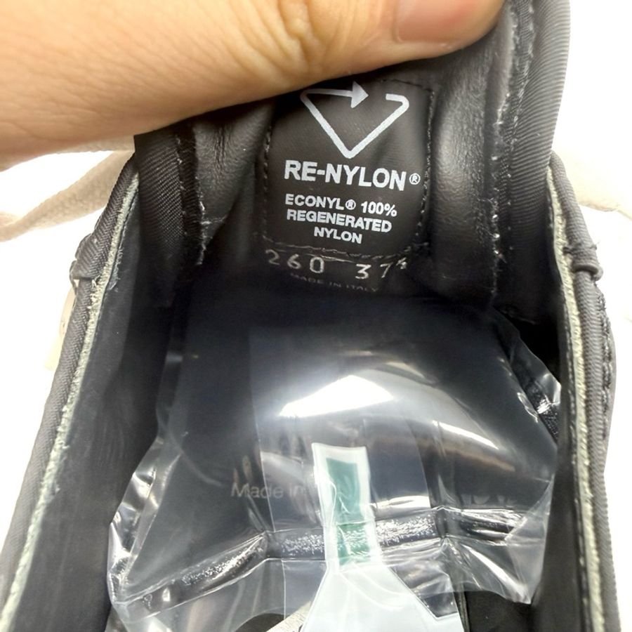 Prada普拉達 黑色厚底餅乾鞋 37.5碼99新-6