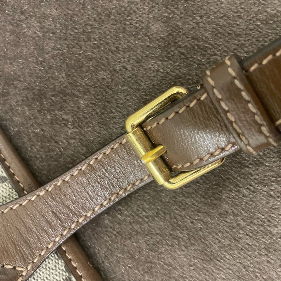 GUCCI Retro經典帆布斜背包 防潑水PVC-13