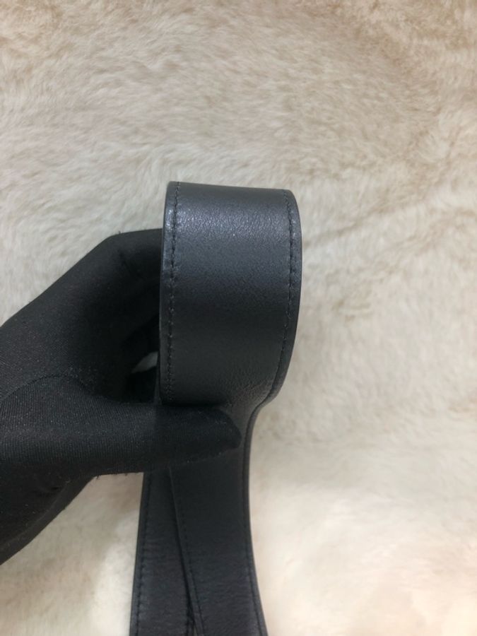 LV 路易威登 黑色全皮老花 手拎上肩包-30