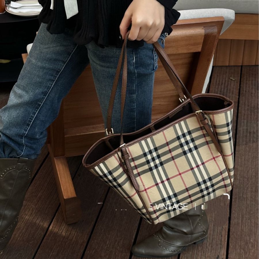 【97新 ✨ 全網最低價!】Burberry/巴寶莉 經典Tote包 (下單前先詢問庫存❗️❗️)-2