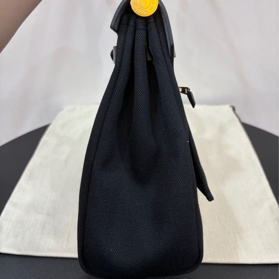 Hermes/愛馬仕 herbag31黑金 B刻-3
