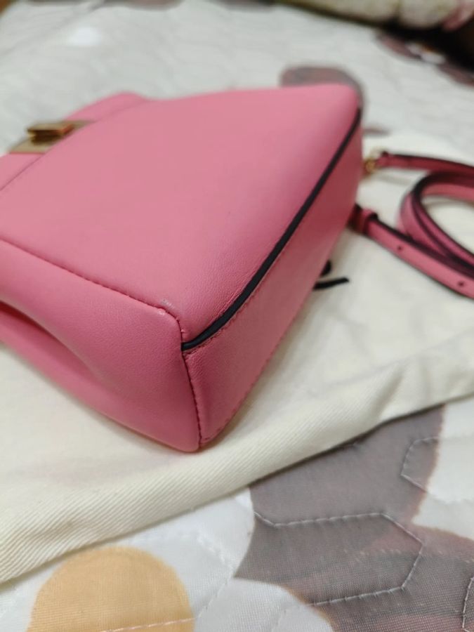 Fendi 粉色Micro peekaboo(附防塵袋) 手提肩背兩用包-2
