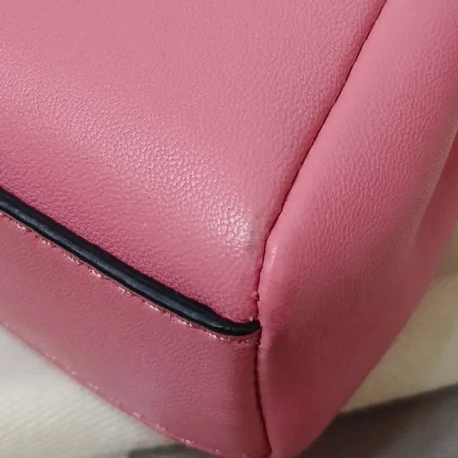 Fendi 粉色Micro peekaboo(附防塵袋) 手提肩背兩用包-20