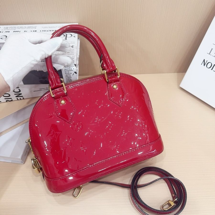 路易威登Louis Vuitton M91606 漆皮 斜挎包-3