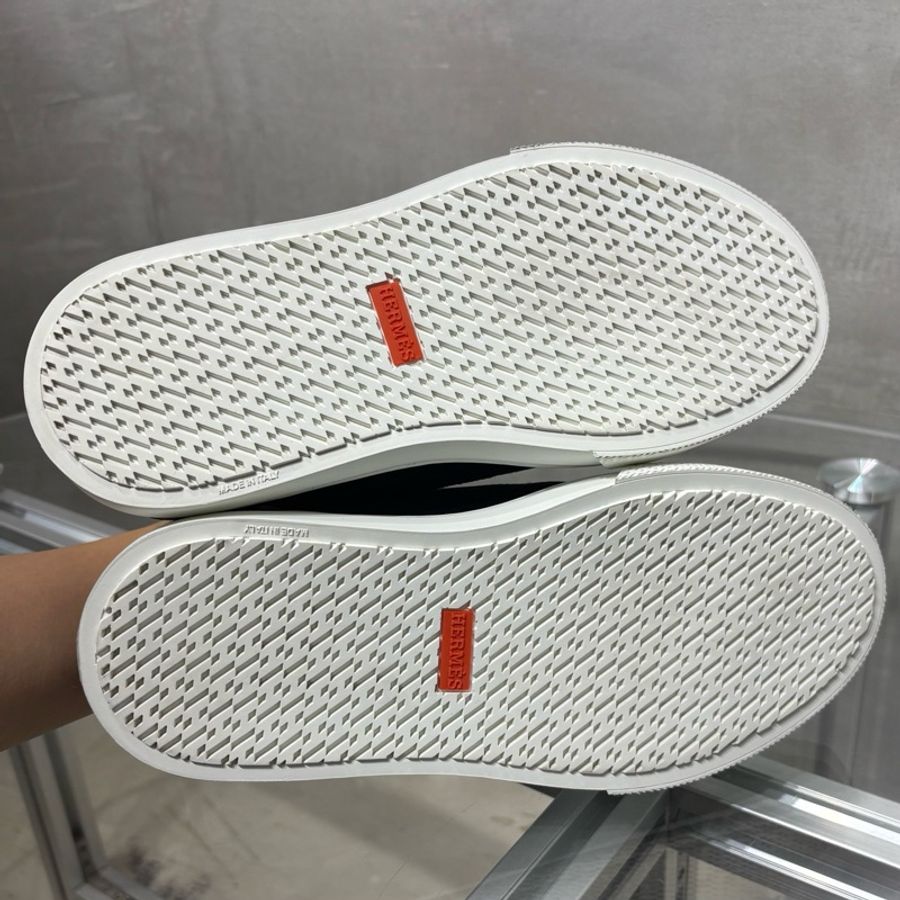 HERMES/愛馬仕 Get 絨面 山羊皮板鞋 尺碼/36碼-6