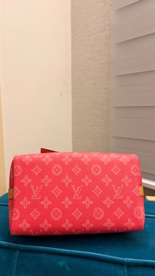 LV Speedy 25 粉色 130年紀念限量款 很新-1