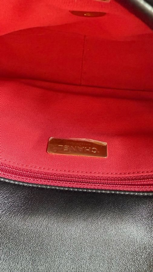 CHANEL 19 Bag 黑金羊皮 小號 26cm-6