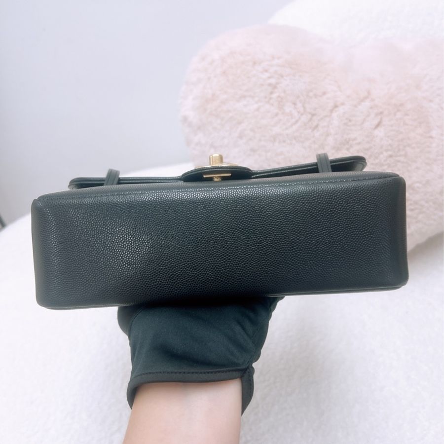 全新 Chanel preppy coco 22尺寸黑金小號 Jennie同款-1