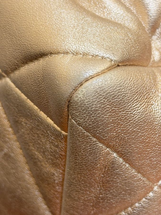 CHANEL 19 Bag 中號 貴婦金✨31開-8