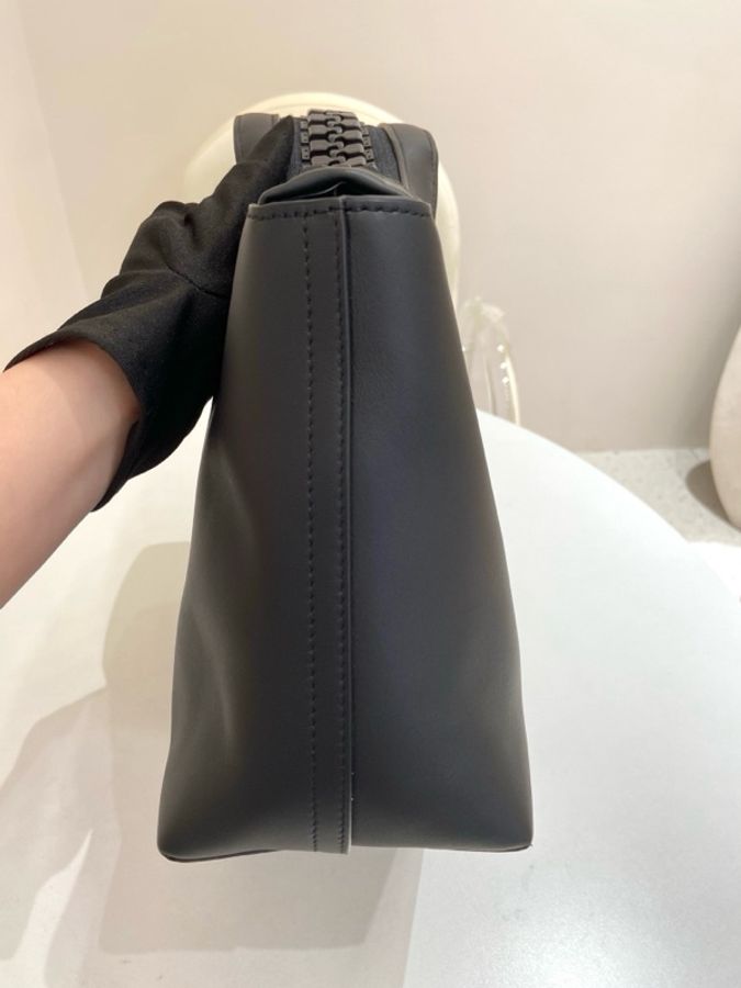Balenciaga巴黎世家mary kate so black小托特粗拉鍊菜籃子-2