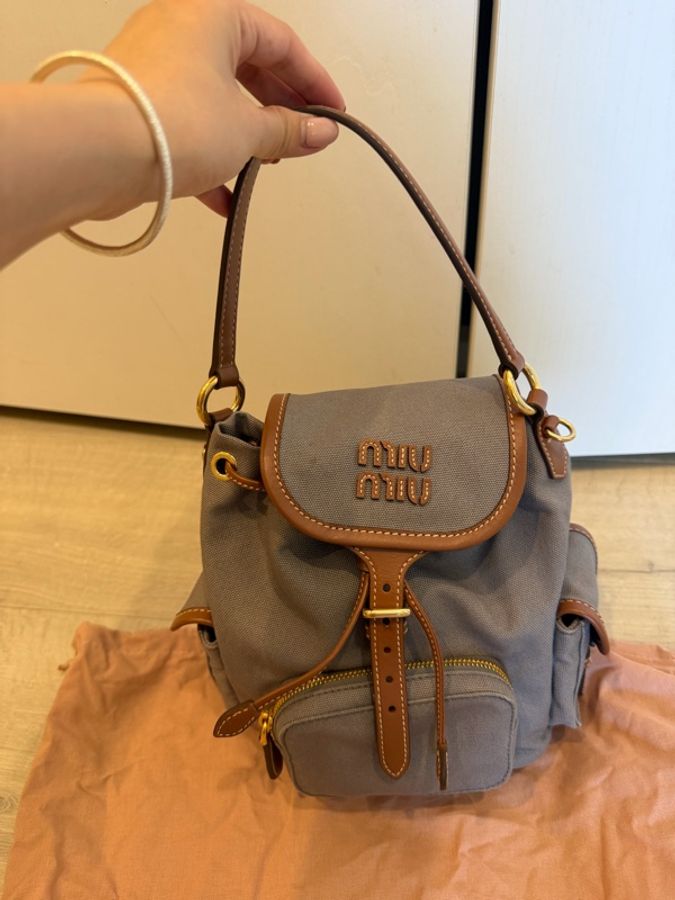Miumiu後背包 小號-0