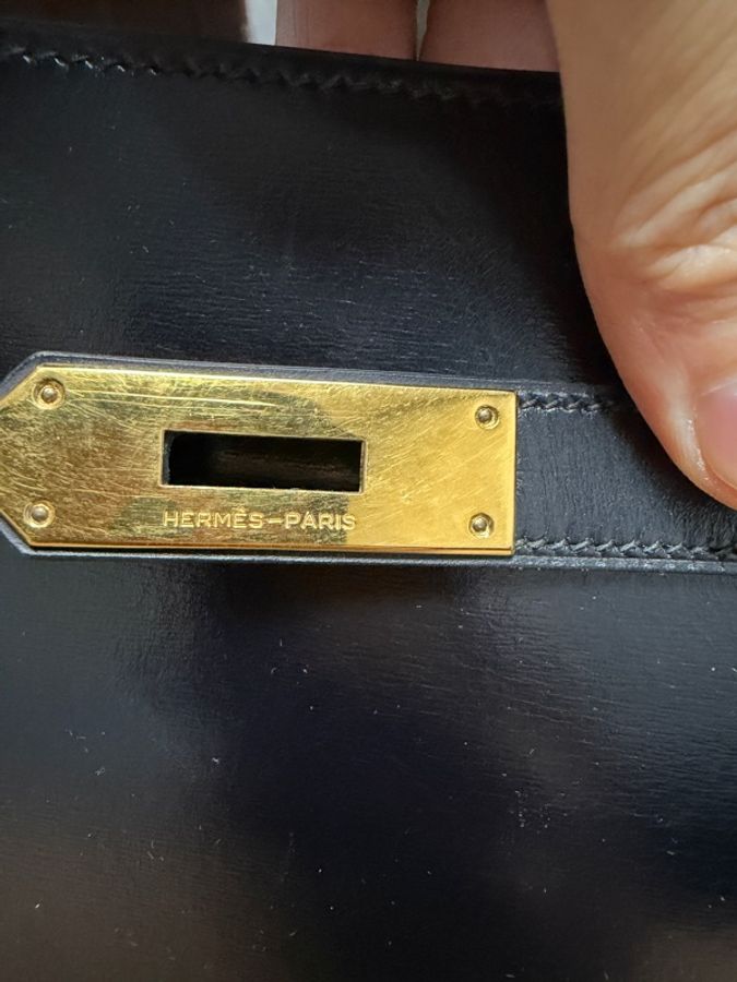 HERMES KELLY 35 BOX黑金-35