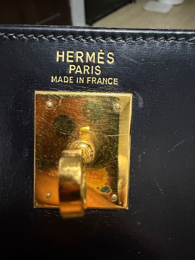 HERMES KELLY 35 BOX黑金-36