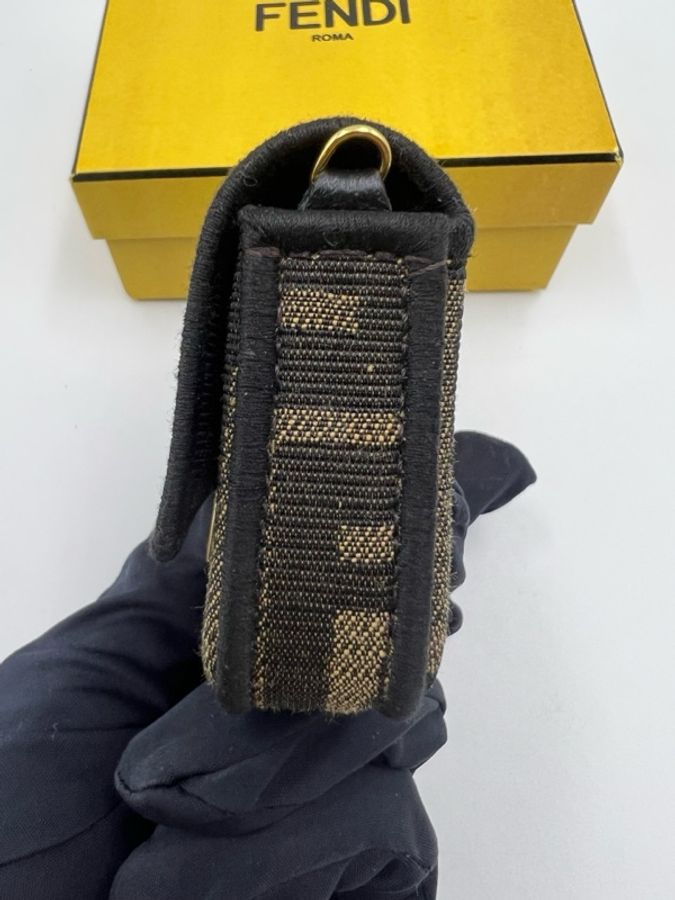 芬迪FENDI Baguette迷你法棍包 肩帶 鏈條可拆卸-5