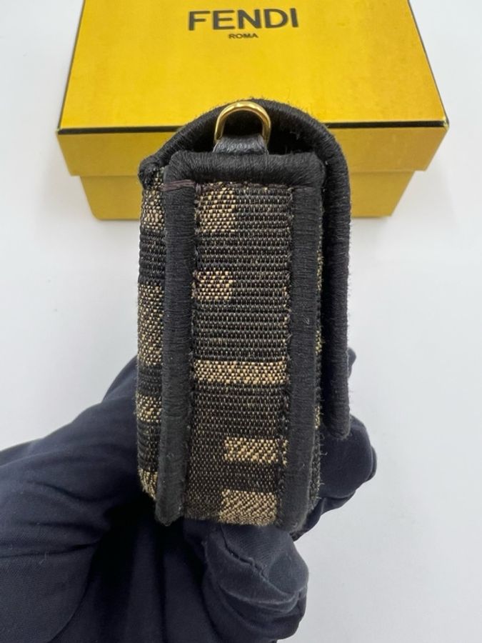 芬迪FENDI Baguette迷你法棍包 肩帶 鏈條可拆卸-6