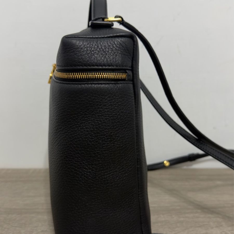 🖤Loro Piana LP23.5 黑金雙肩背包🖤 二手閒置-13