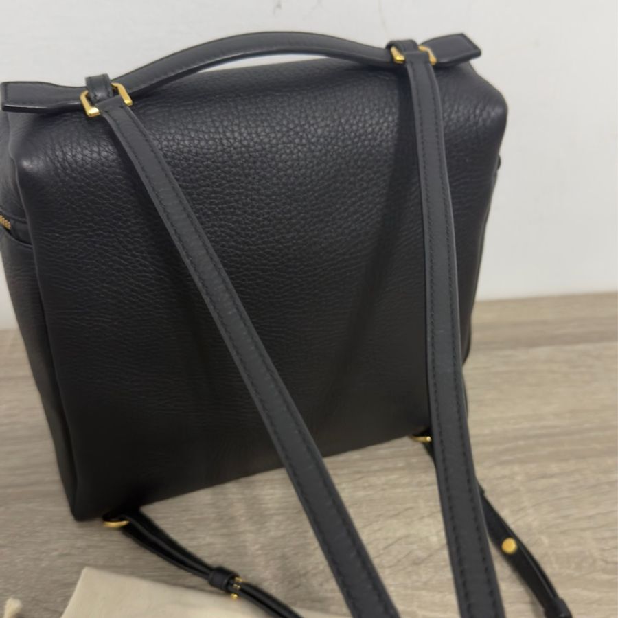 🖤Loro Piana LP23.5 黑金雙肩背包🖤 二手閒置-24
