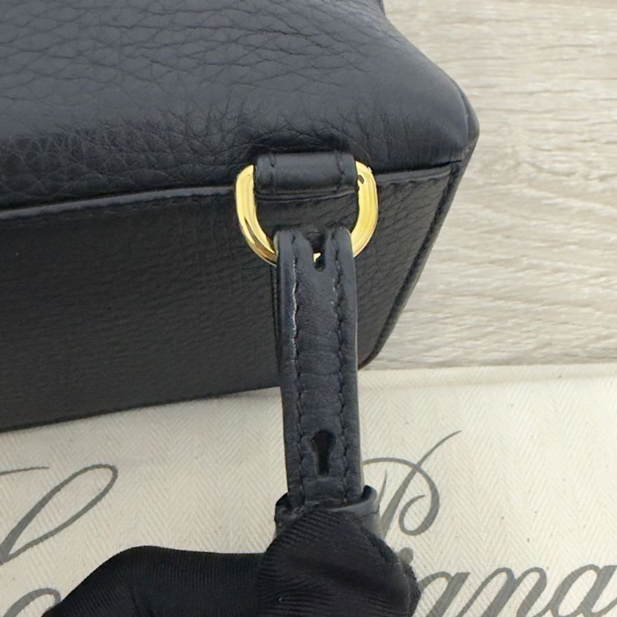 🖤Loro Piana LP23.5 黑金雙肩背包🖤 二手閒置-54