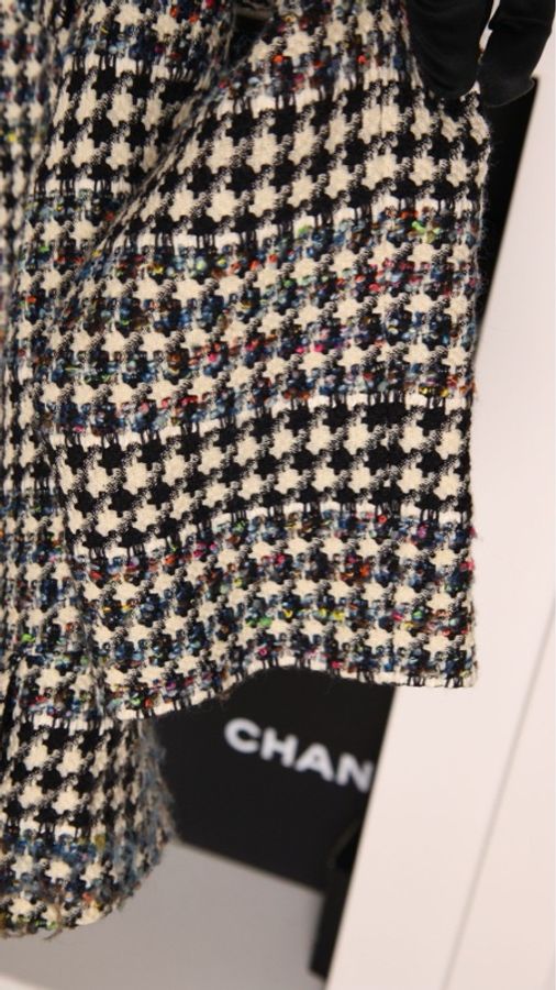 Chanel 06年彩色粗花呢羊毛四口袋上衣外套-24
