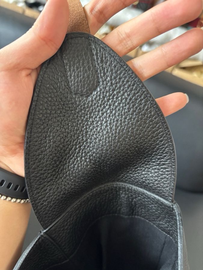愛馬仕 Hermes Marwari hobo水桶托特 黑銀框P刻。-11