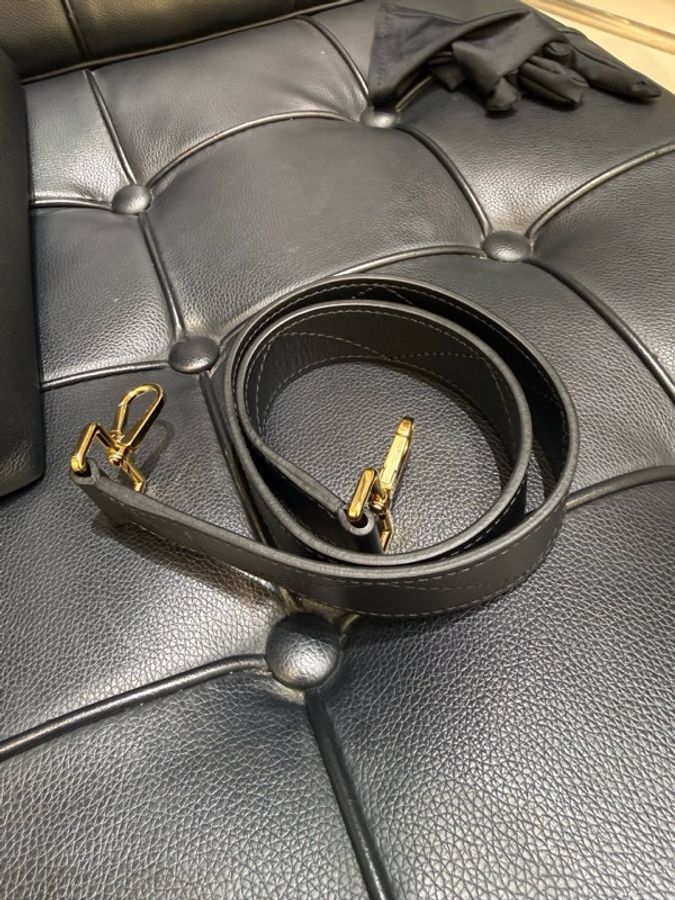 LV 路易威登very chain handle手提包暗紋老花牛皮 有肩帶-7
