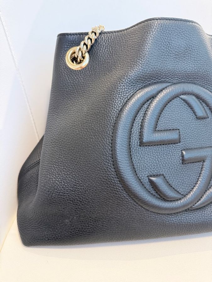 Gucci✨流蘇肩背包托特包斜背包上班粗用通勤包-16