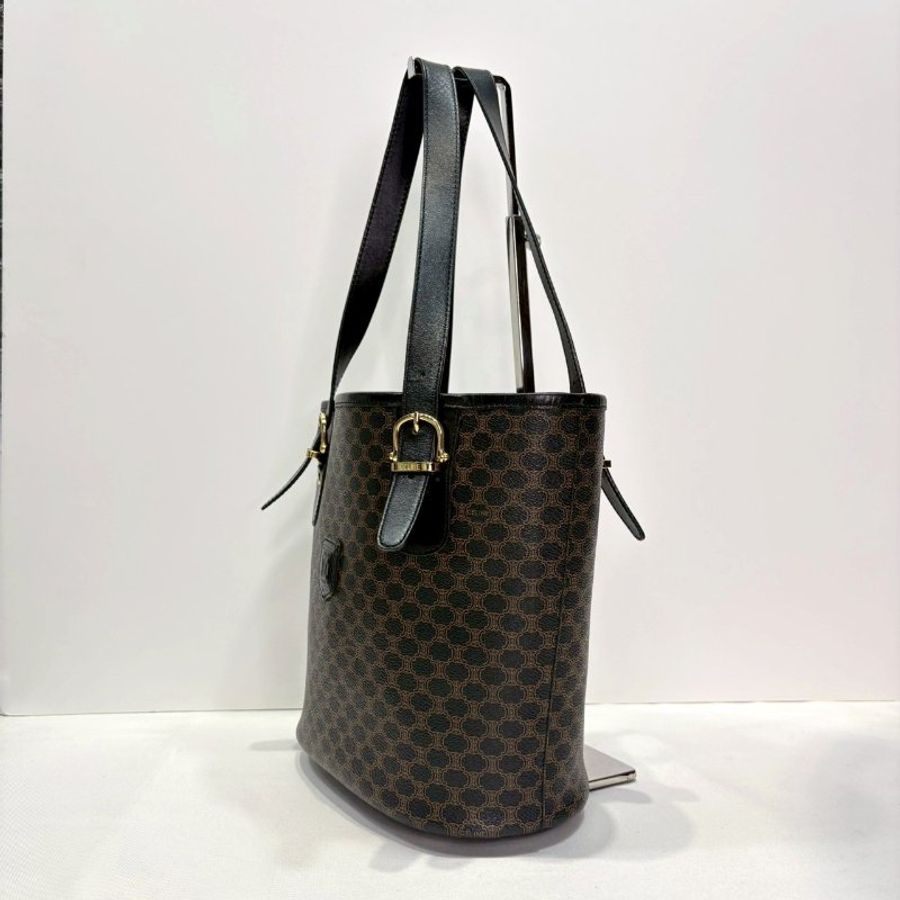 CELINE Vintage帆布水桶托特包-2