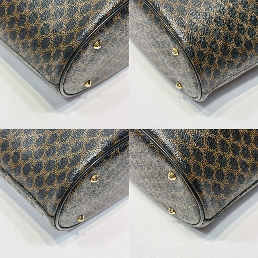 CELINE Vintage帆布水桶托特包-8