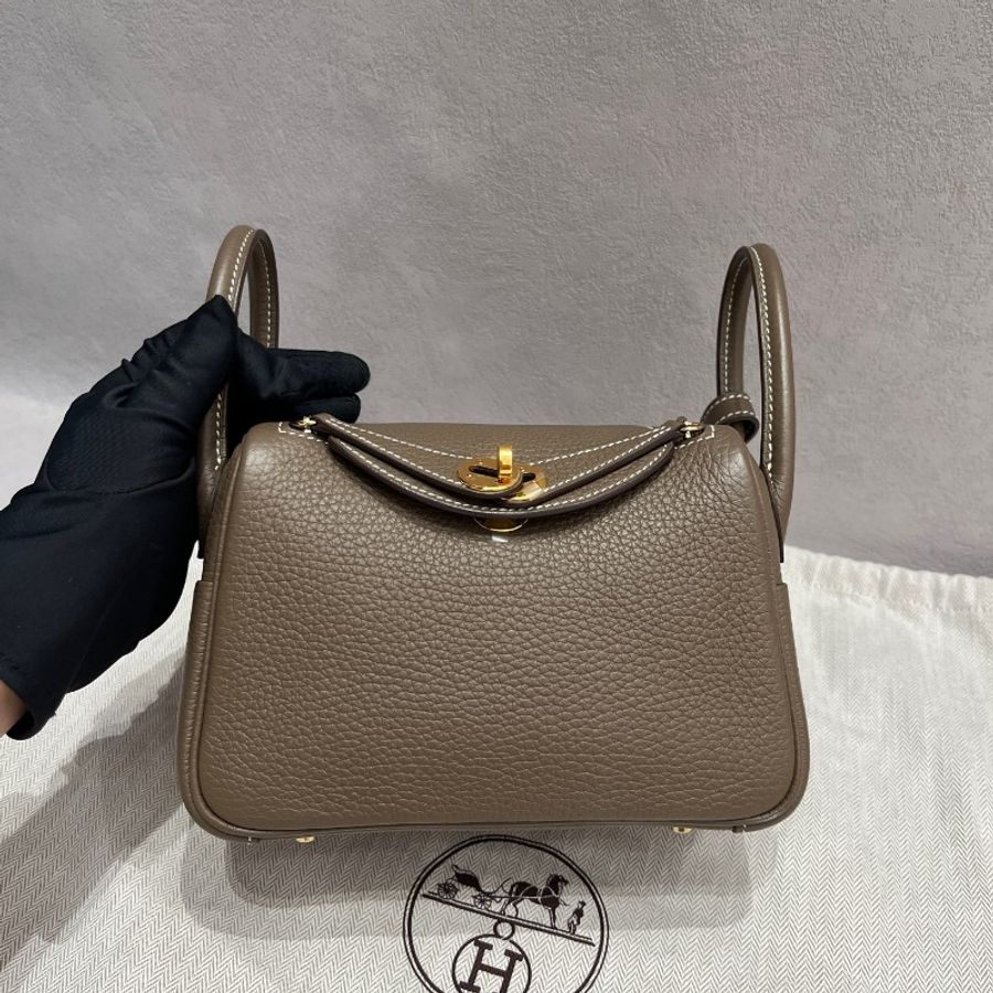 Hermes mini lindy 大象灰 二代-0