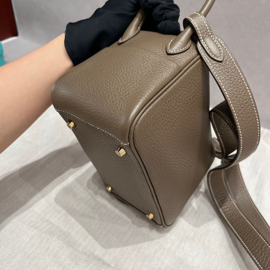 Hermes mini lindy 大象灰 二代-4