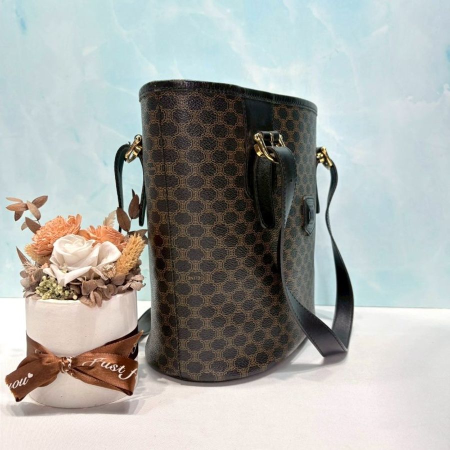 CELINE Vintage水桶托特包-3
