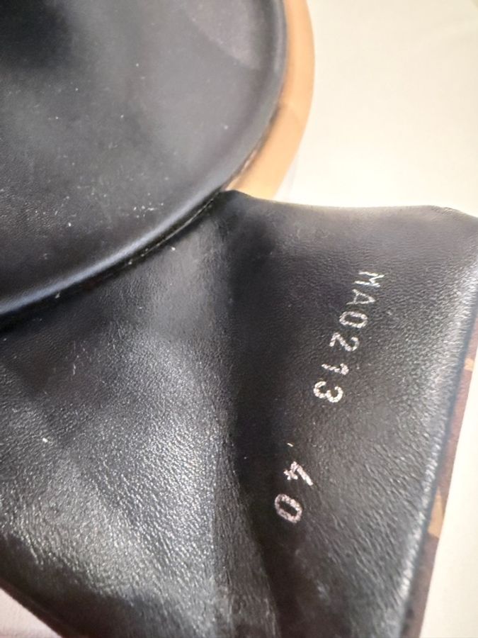 Louis Vuitton✨LV草間彌生聯名魔鬼氈南瓜拖鞋 #40 MA0213-23
