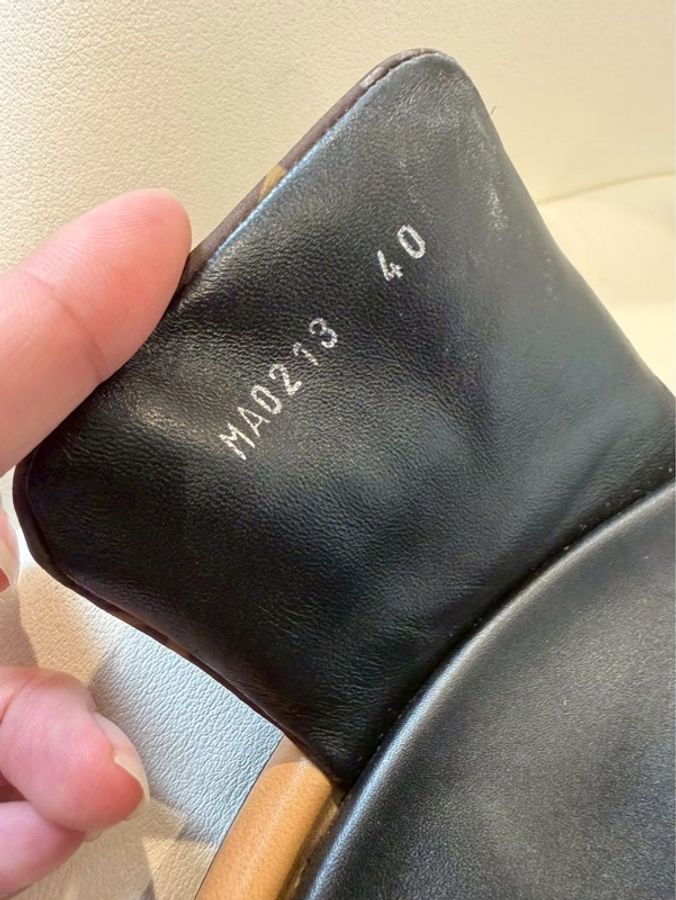 Louis Vuitton✨LV草間彌生聯名魔鬼氈南瓜拖鞋 #40 MA0213-29