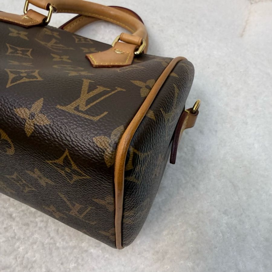 Lv speedy 黑織帶老花20-10
