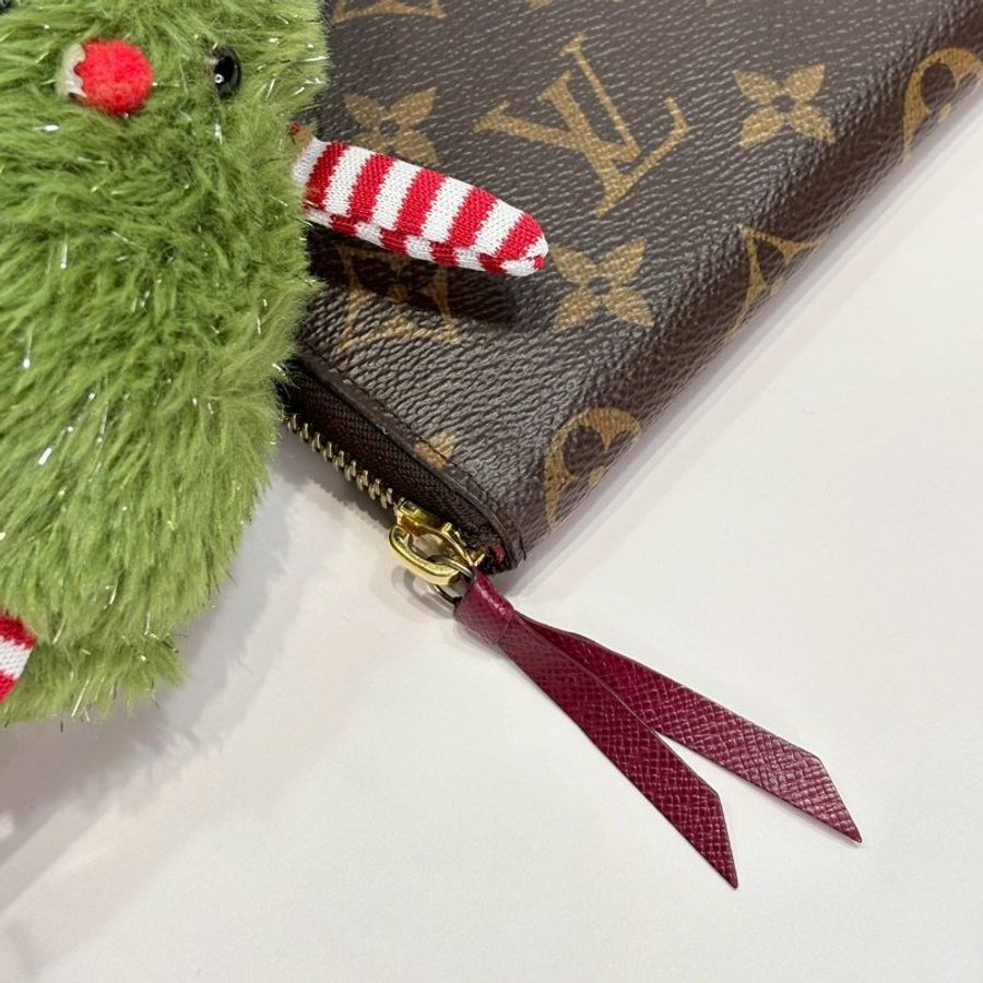 LV Clemence Monogram拉鍊長夾-7