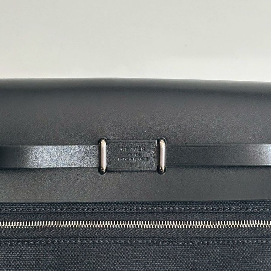 99新🆕 Hermès 愛馬仕 Mini Herbag 黑色銀釦-10