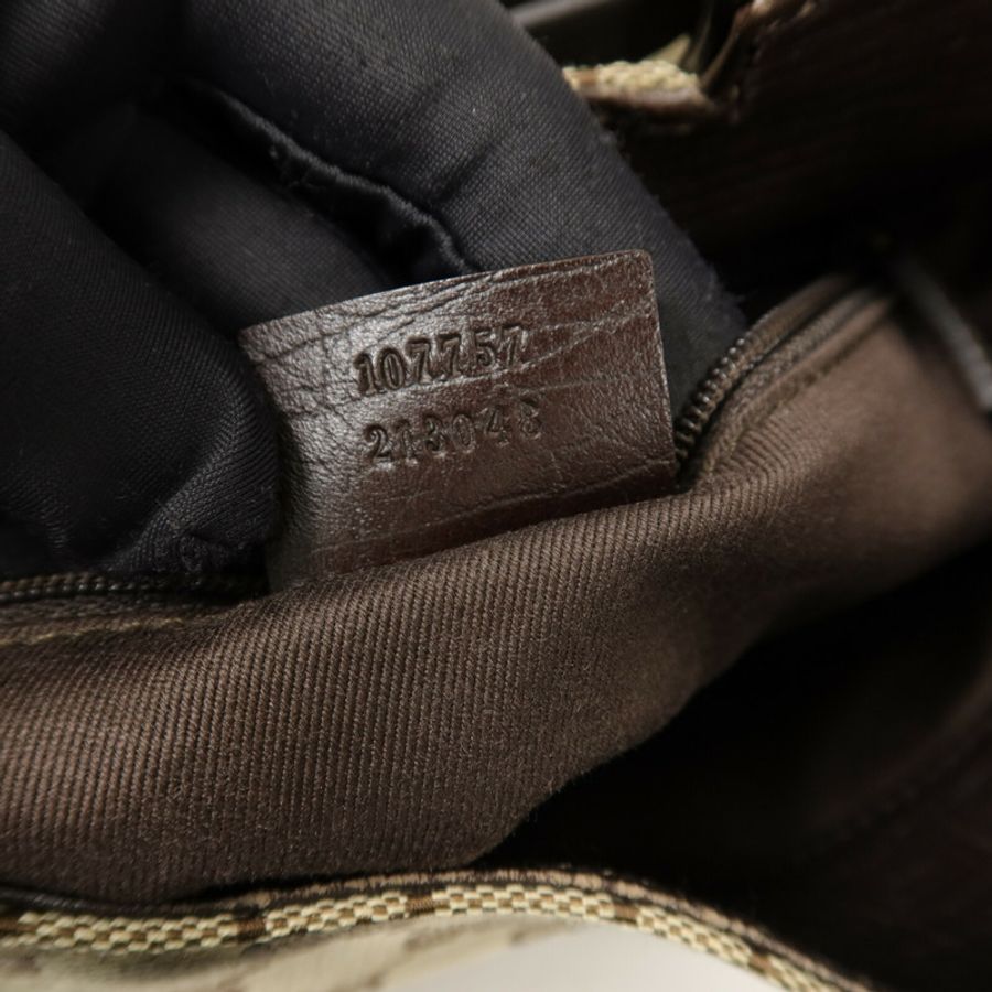 GUCCI 帆布/牛皮皮革Tote Bag手挽袋-8
