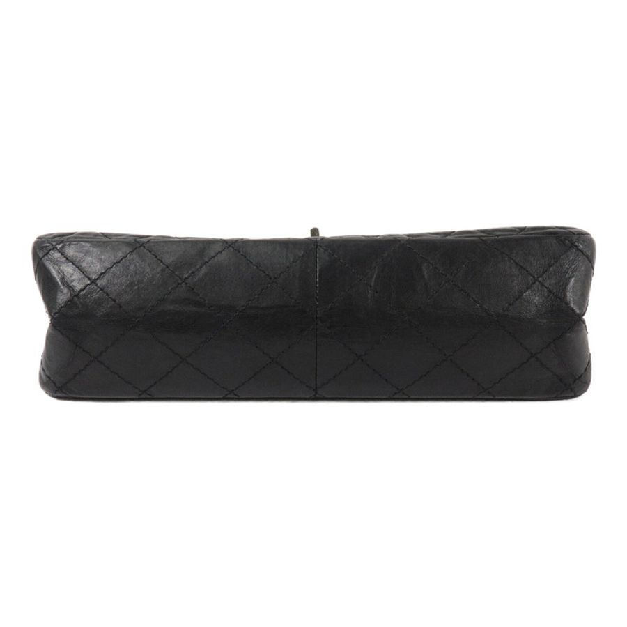 CHANEL 牛皮皮革2.55 Large鏈帶肩背袋-3