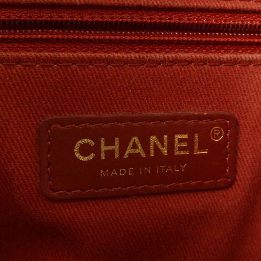 CHANEL Lurex Boucle Deauville Tote Mini鏈帶手挽袋-5